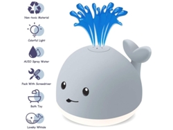 Juguete De Baño Con Forma De Ballena 2025 Con Luz Led Y Rociador Automático, Juguete Para La Hora Del Baño Del Bebé.
