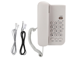 Teléfono Fijo Kx-t3026cid Para Hotel, Hogar, Oficina, Línea Del Reino Unido, Blanco.
