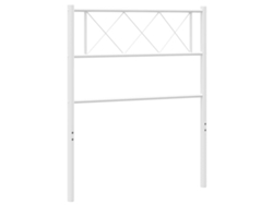 Cabecero VIDAXL Blanco Acero (100 cm)