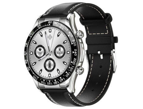 E18 Pro Smartwatch Fitness Tracker NFC Impermeable Bluetooth Llamadas Negro VEANXIN