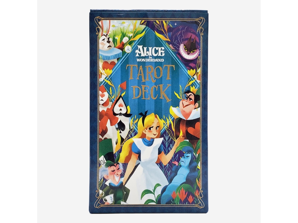 Tarot De Alicia En El País De Las Maravillas, Juego De 78 Cartas, Caja Colorida.