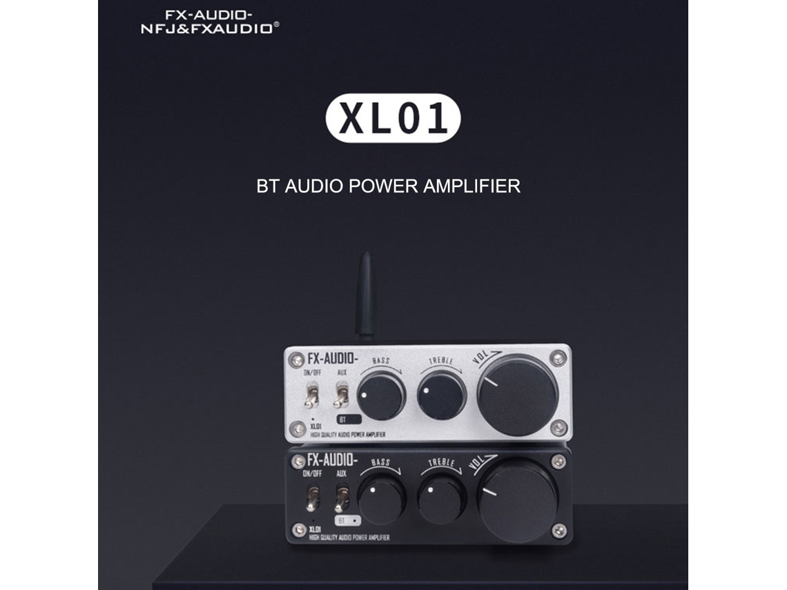 Junli-fx-audio Xl01 Amplificador De Potência Bt Com 2.1 Canais