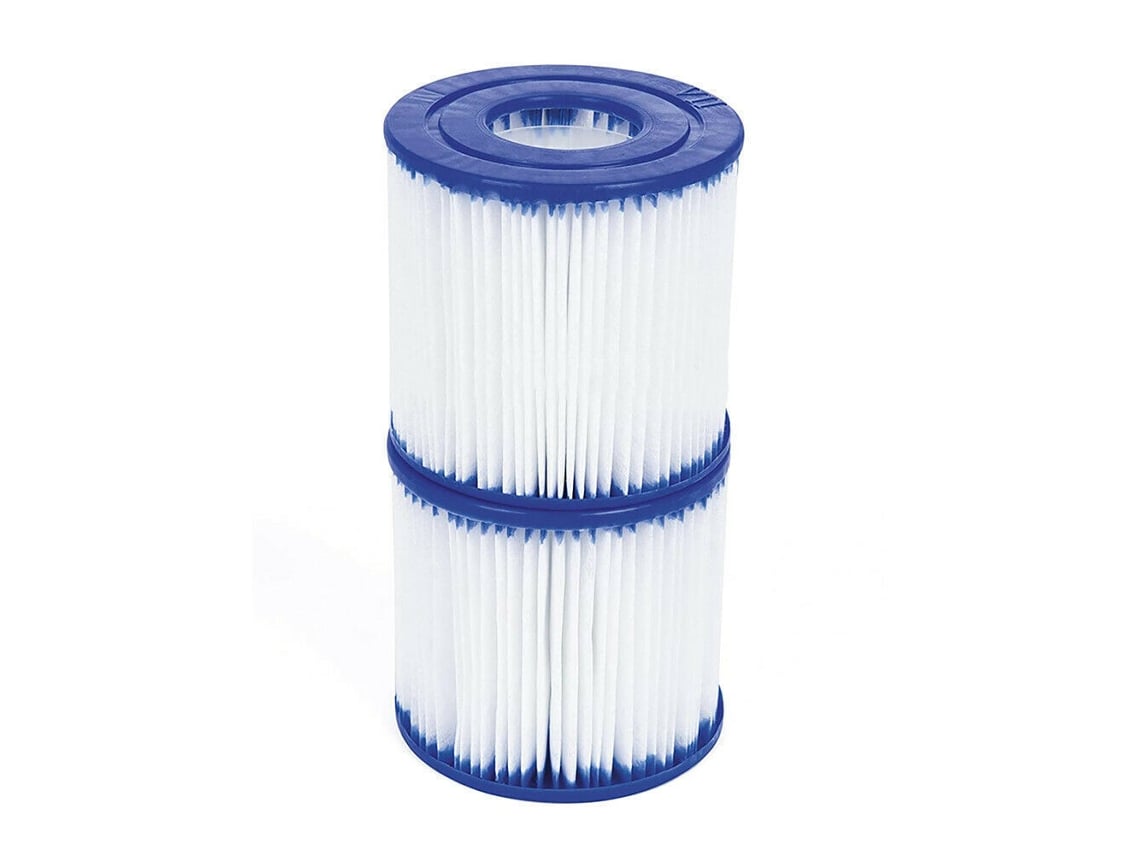 Dos Cartuchos De Filtro Bestway Para La Limpieza Y El Tratamiento Del Agua De Piscinas.