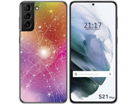 Carcasa Samsung Galaxy S21+ Plus 5G TUMUNDOSMARTPHONE Abstracto Multicolor
