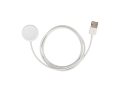 Cargador De Reloj Portátil Usb Magnético Inalámbrico Con Cable De Carga Rápida Para Google Pixel Watch Blanco