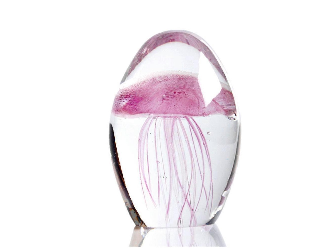 Lámpara de noche decorativa con forma de medusa acrílica romántica, 1 unidad, rosa Rosewell