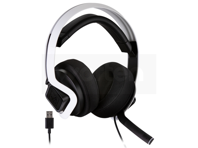 Auriculares Gaming Con Cable HP Omen Mindframe Prime (Over Ear - Multiplataforma - Noise Cancelling - Blanco)