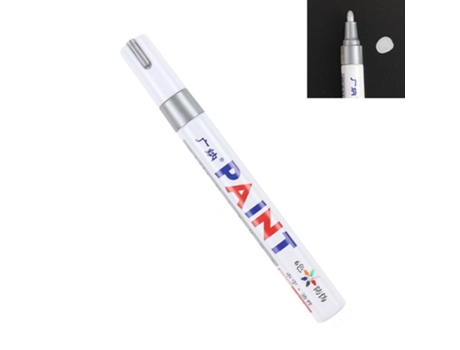 Rotulador de Tinta Permanente de Caucho Resistente al Agua 1Pç SLOWMOOSE (Lasca)