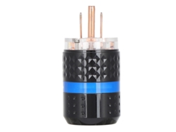 Enchufe De Alimentación Monosaudio De Cobre Puro Para Aparatos Audiovisuales Profesionales 100-250v (m103 (enchufe