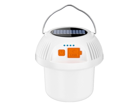 Luces solares LED para exteriores para acampar, luces portátiles para tienda de campaña