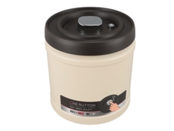 Jarra térmica de acero inoxidable para almacenar café y fruta seca.