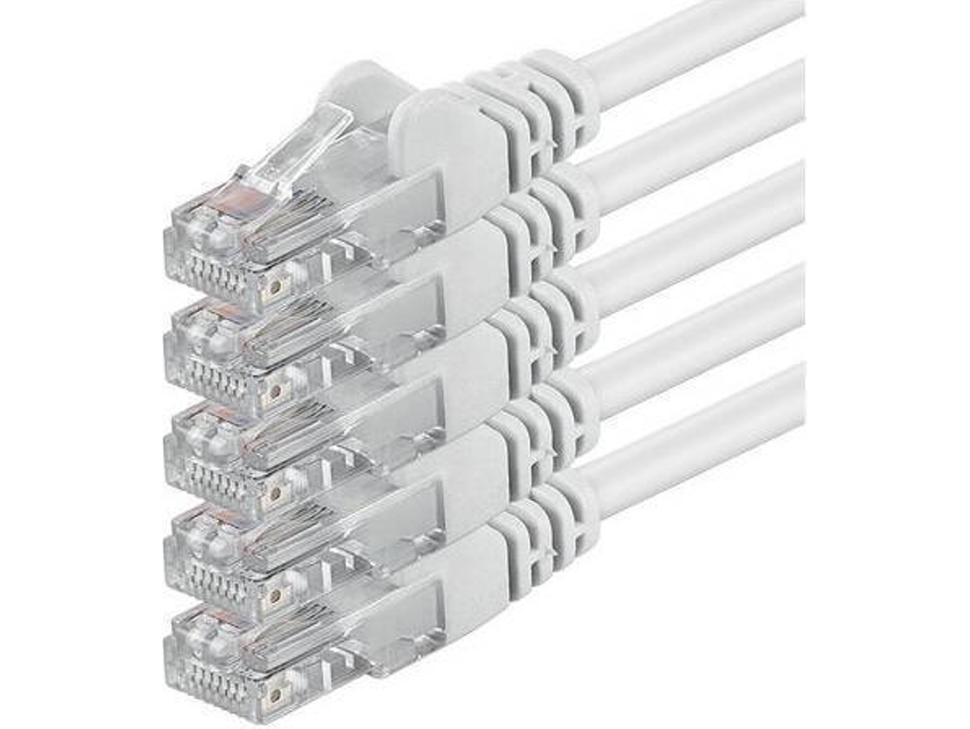Cable de Red 1ATTACK (RJ45 - 50 cm - Blanco)