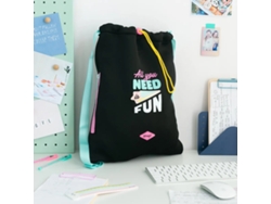 Mochila con cordón MR. WONDERFUL All you need is fun