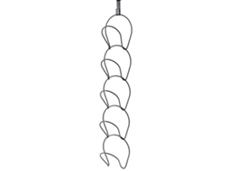Soporte para sombreros multicapa sin perforaciones