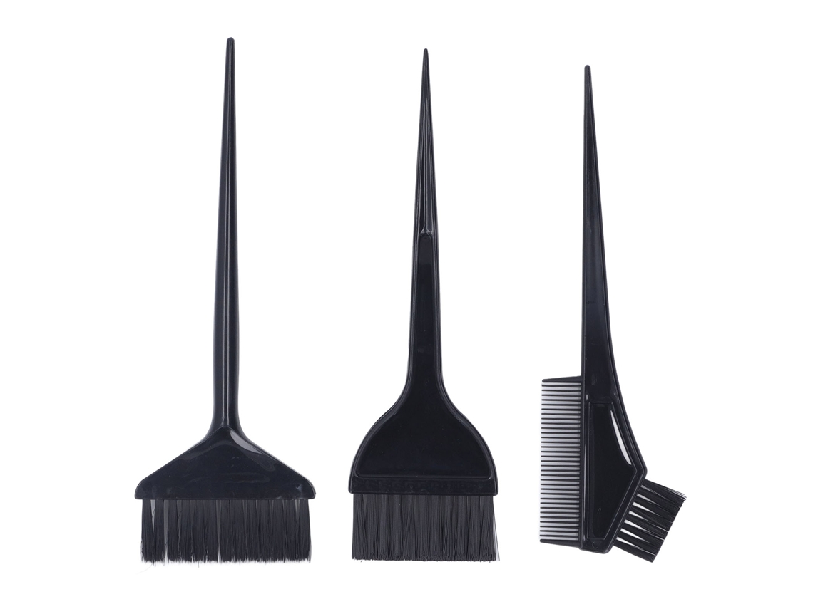 Juego de brochas profesionales para teñir el cabello (3 piezas)