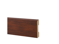 Rodapié Bc Cepillado En Polímeros Hi-Tec Equalwood 68X10Mm Aluminio Blanco Etc. Nogales ETERNAL PARQUET
