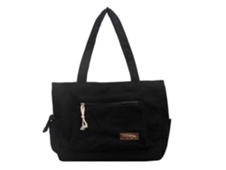 Bolso de viaje Hengrongshen para mujer, capacidad para compras, informal, de terciopelo
