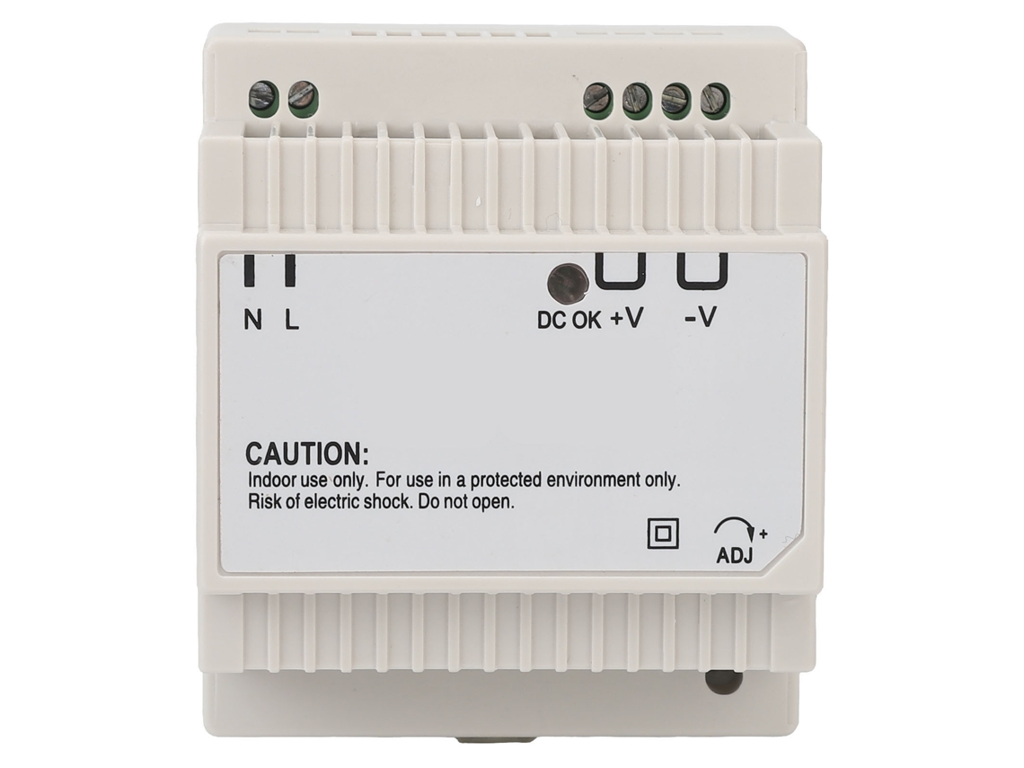 Transformador De Voltaje De 60 W Con Regulador De Potencia Industrial De 100-240 V Para Montaje En Riel Din.