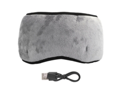 Antifaz Bluetooth 5.0 Para Escuchar Música Y Dormir Con Sonido Estéreo, Negro/gris