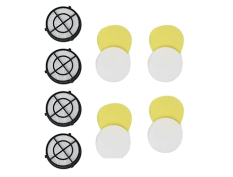 Kit de filtros para aspiradora vertical Bissell Style 16871, 1608861 y 1608860, paquete de 4 unidades, modelo 1650 Series