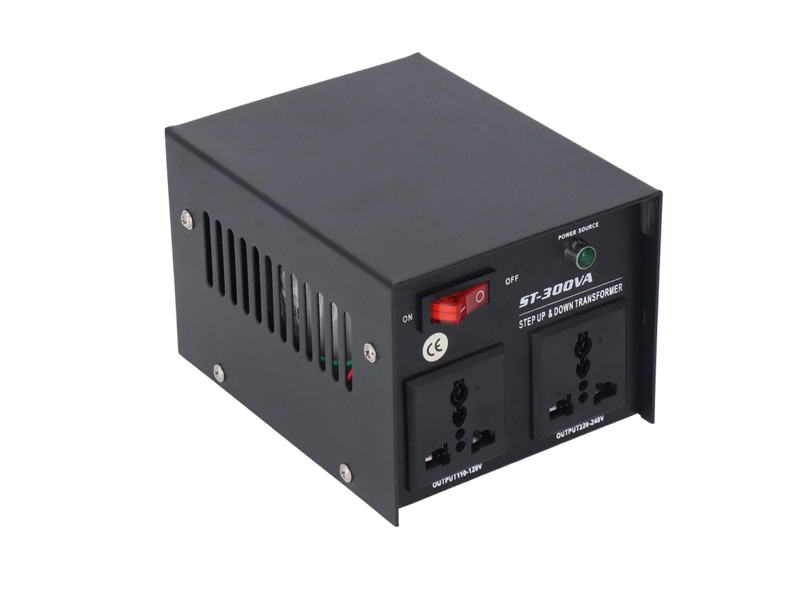 Transformador Elevador/reductor 300w De Alta Resistencia Convertidor De Voltaje