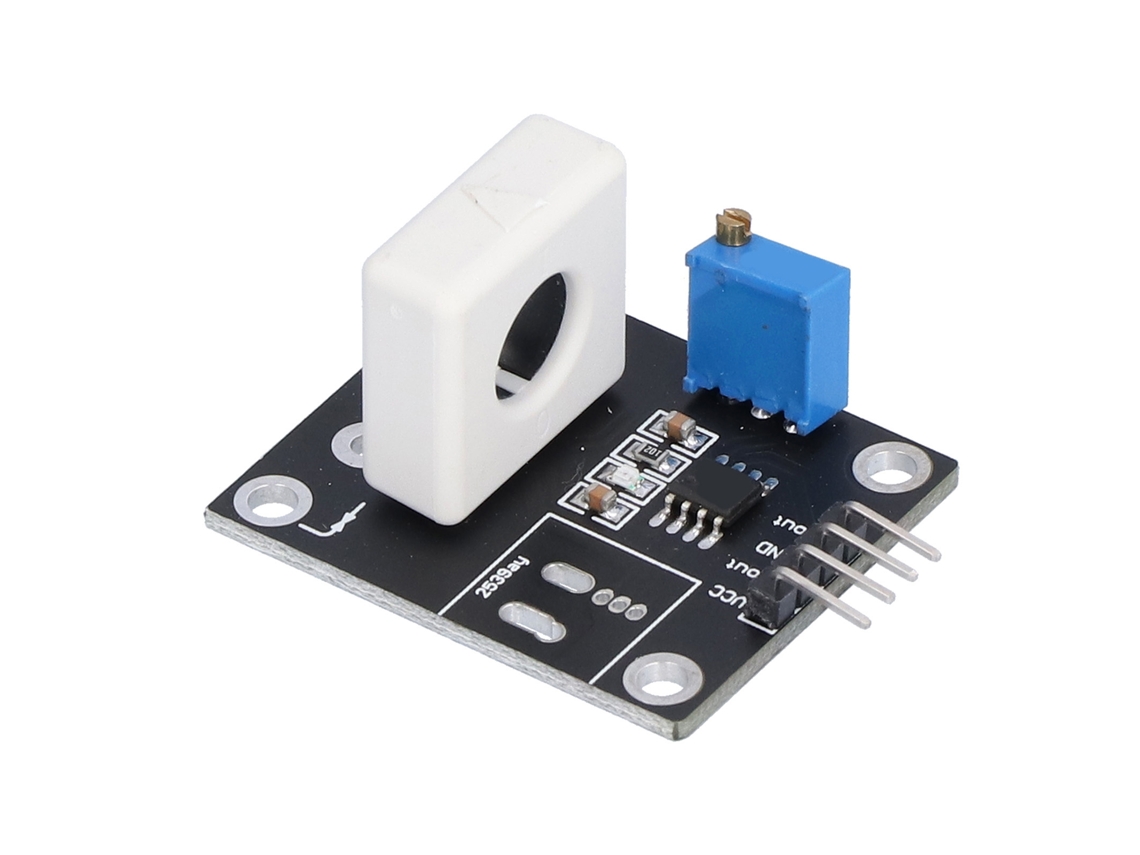 Módulo Sensor De Corriente Dc100a Con Detección De Sobrecorriente E Indicador Luminoso Wcs1600