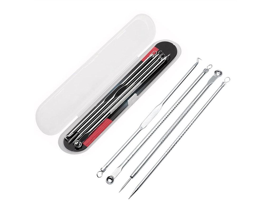 4 Herramientas De Acero Inoxidable Extractor De Clavos/espinas, Portátil