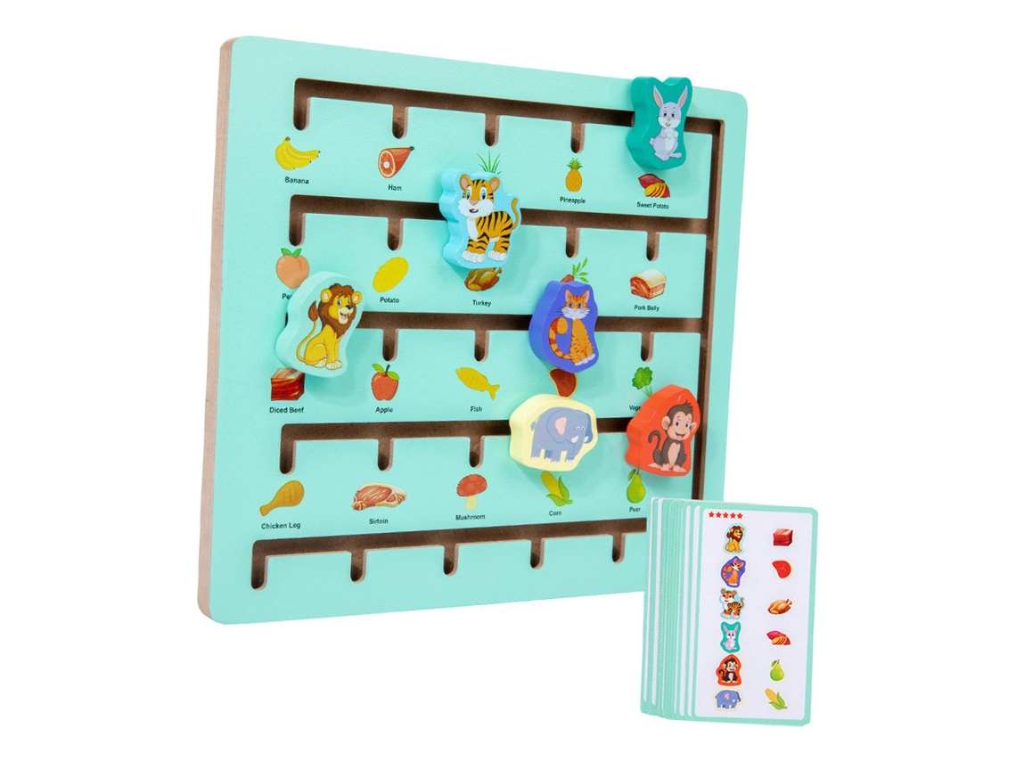 Divertido juego de rompecabezas deslizante con el juguete Slowmoose