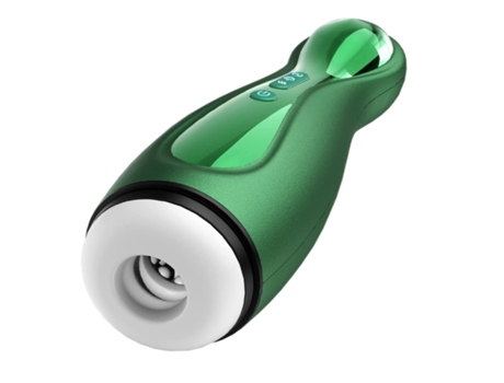 Masturbador Masculino de Succión Automática con 3 Succiones al Vacío y 6 Vibraciones Cómodas Juguete Sexual Masculino Adulto para Hombres Verde BIS...