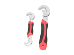 2 Piezas Llave Ajustable Multifuncional De Acero Crv Durable Y Portátil Herramientas De Hardware