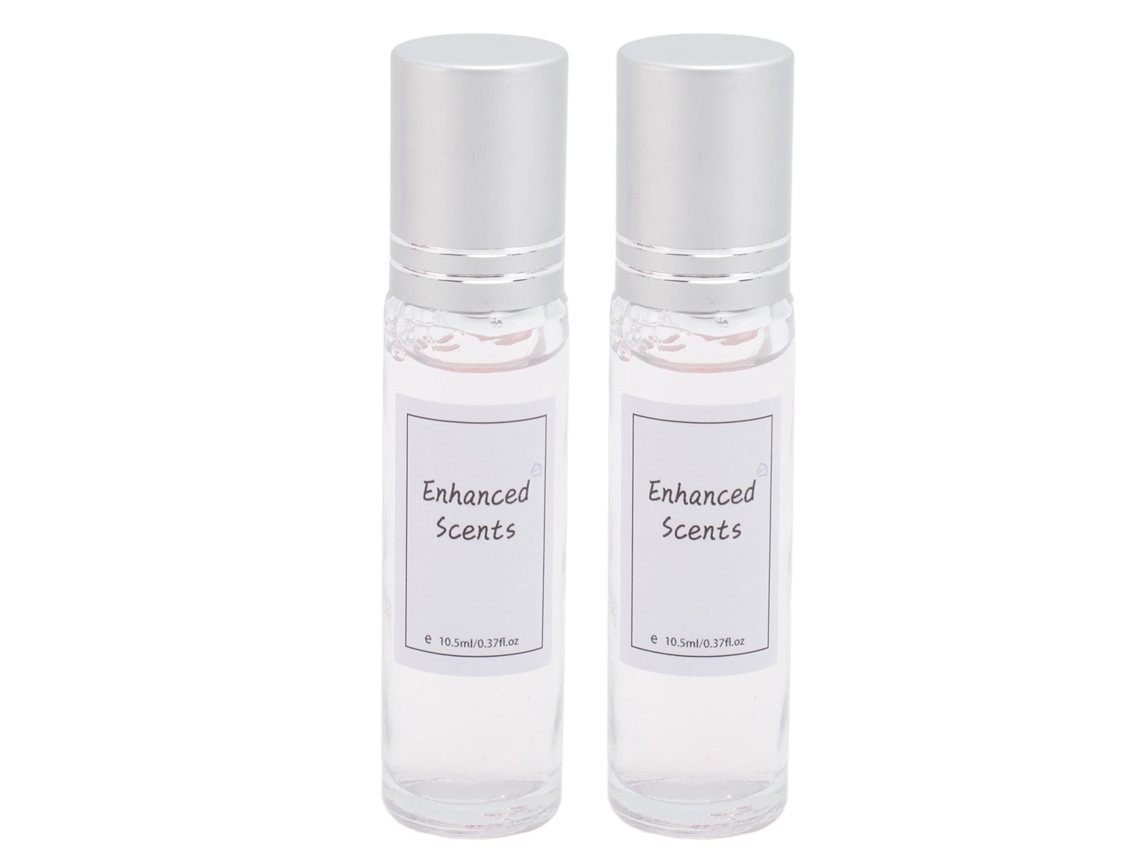 2 unidades de perfume roll-on para mujer con feromonas para viajes y reuniones - 10,5 ml cada una