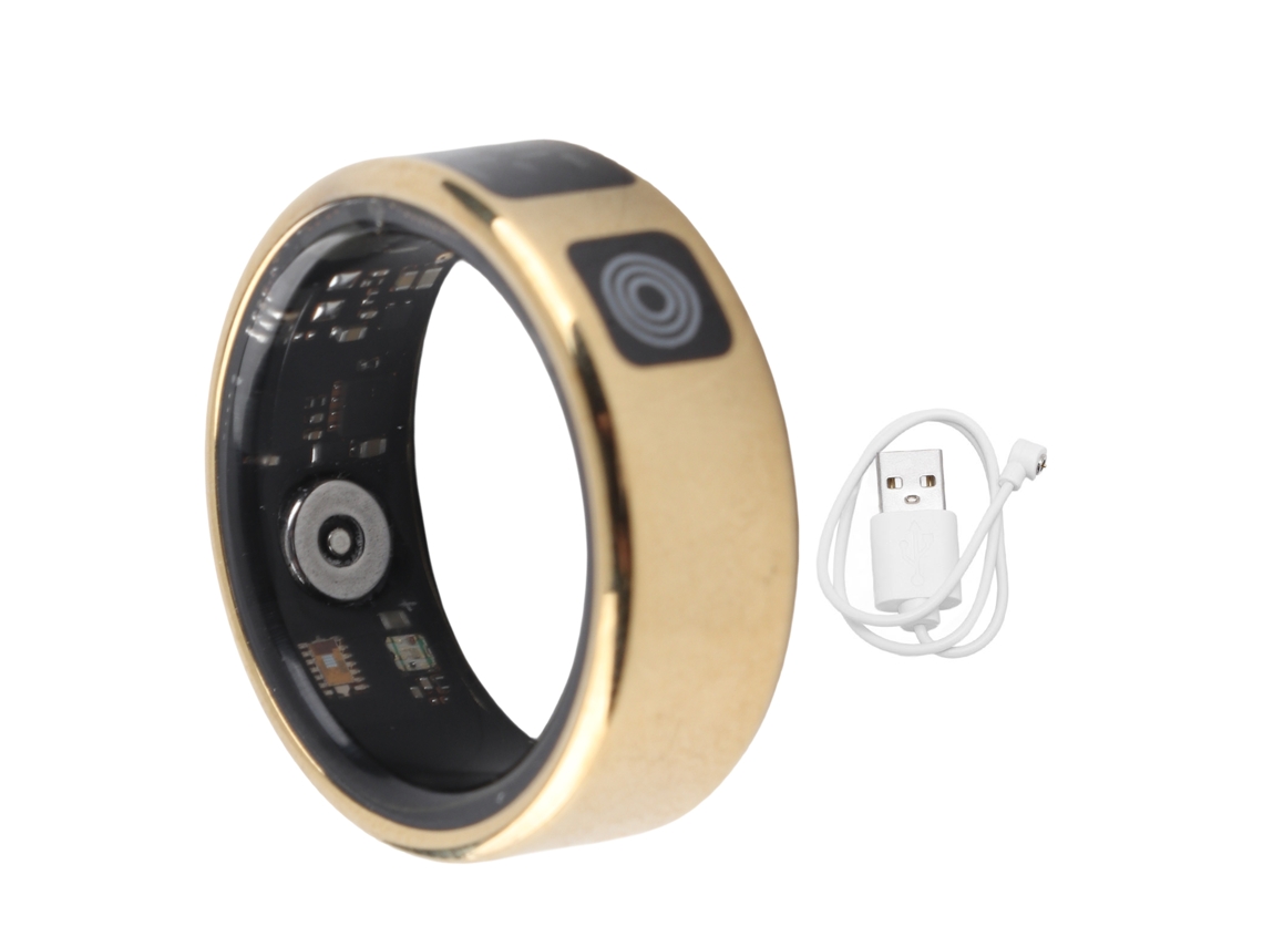 Anillo Inteligente Con Pantalla Táctil Para Girar Páginas Y Modos Deportivos Multifuncionales