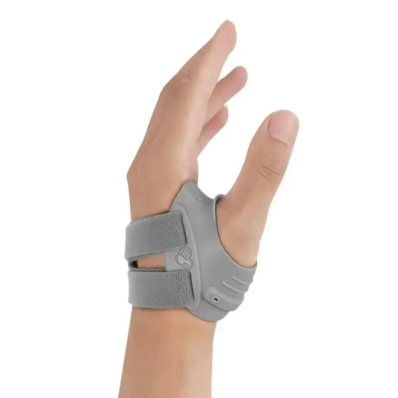 Férula para el pulgar para aliviar el dolor en la articulación CMC, adecuada para la osteoartritis. (gris izquierda S)