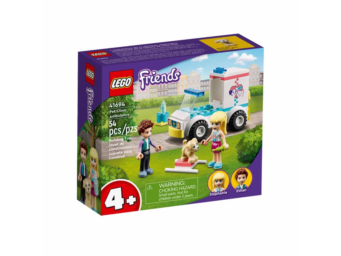 LEGO Friends: Ambulância Clínica de Pet 41694 (Idade Mínima Recomendada: 4 anos)