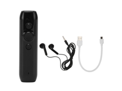 Gravador Ativado Por Voz Inteligente Ai Hd Com Cancelamento De Ruído Mp3 Player Bluetooth 16gb