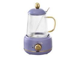 Bol De Cocción Eléctrico De 450 Ml, Mini Olla De Cocción Lenta, Hervidor De Vidrio De Borosilicato De Alta Calidad, 360 W.