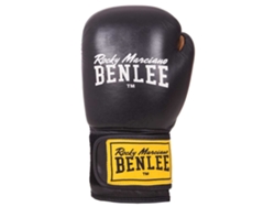 Luvas de Boxe de Couro Evans Preto 16 Ozbenlee