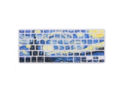 Protector De Teclado Para Portátil Para Macbook Air/pro/retina, Resistente A Polvo Y Arañazos Con Caracteres Claros