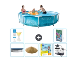 Intex Piscina Com Estrutura Redonda - 305x76 Cm - 7-peças S170