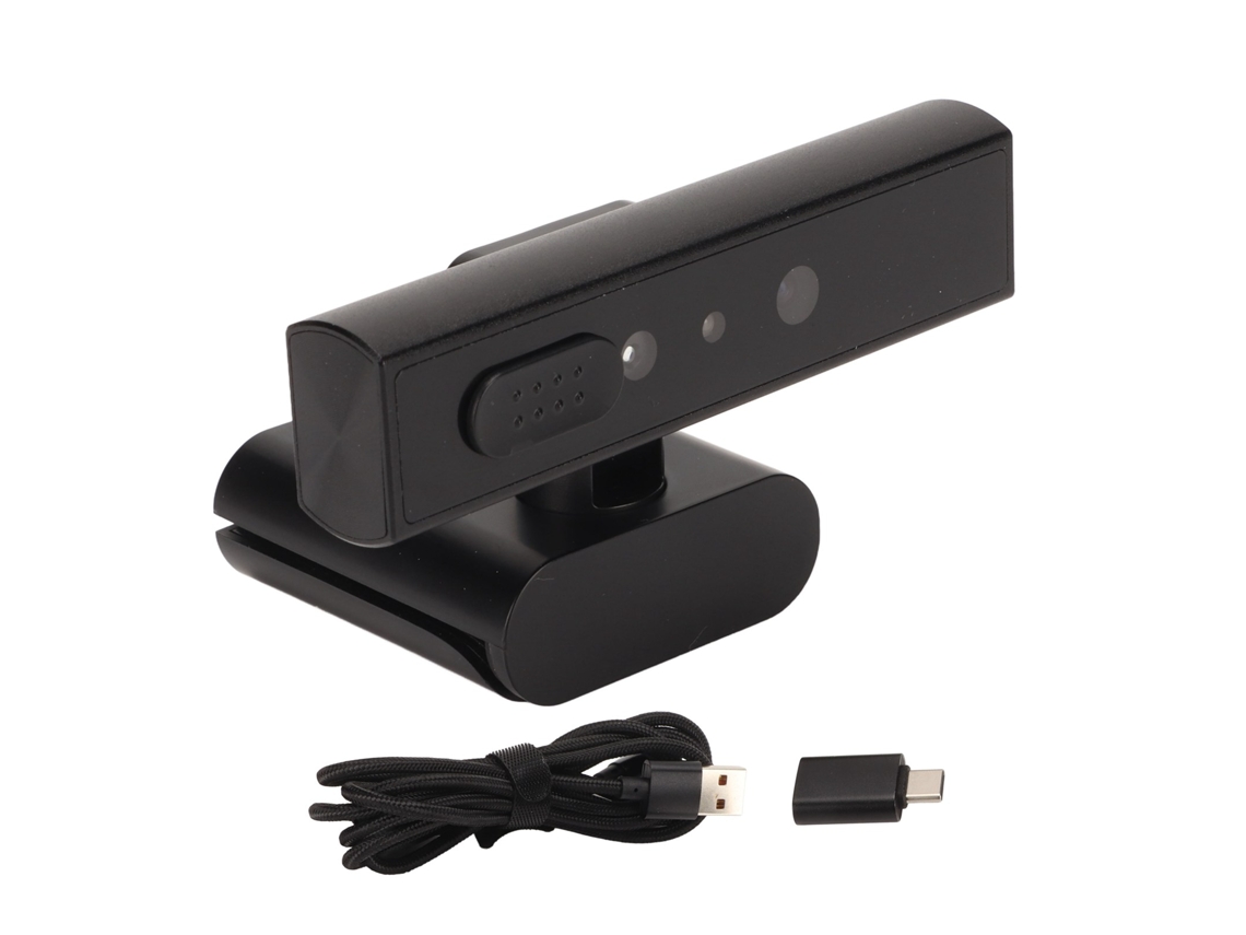 Cámara Web Usb 1080p Fhd De Ángulo Amplio Con Micrófono Para Chat De Video En Pc, Portátil Y Escritorio