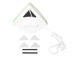 Limpiacristales magnético de doble cara Baok con mango ergonómico de plástico para ventanas residenciales de 20-30 mm de altura.