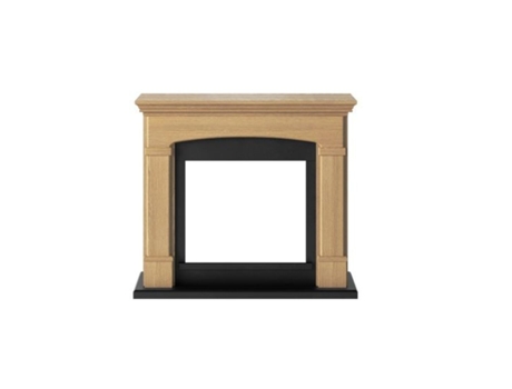 Fuego Gio Marco De Chimenea De Roble Mdf Marco De Madera