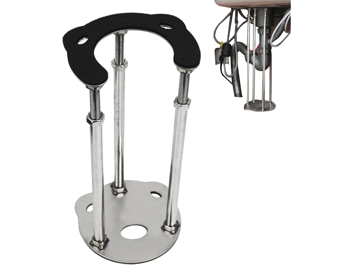 Soportes Para Fregaderos Empotrados, Pies Ajustables Para Baño Y Cocina, Refuerzo De Acero Inoxidable