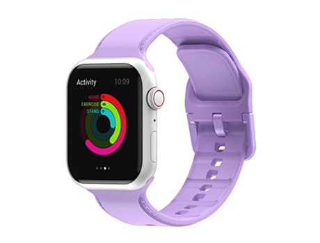 Correa de reloj de silicona para Apple Watch Ultra 49 mm y Watch Ultra 2 49 mm / Series 9, 8 y 7 45 mm / SE 3, SE 2, 6, SE y 5 y 4 44 mm / 3, 2 y 1...