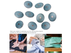 10 Elegantes Y Duraderos Botones Retro De Aleación De Metal - Accesorios De Ropa Para Manualidades