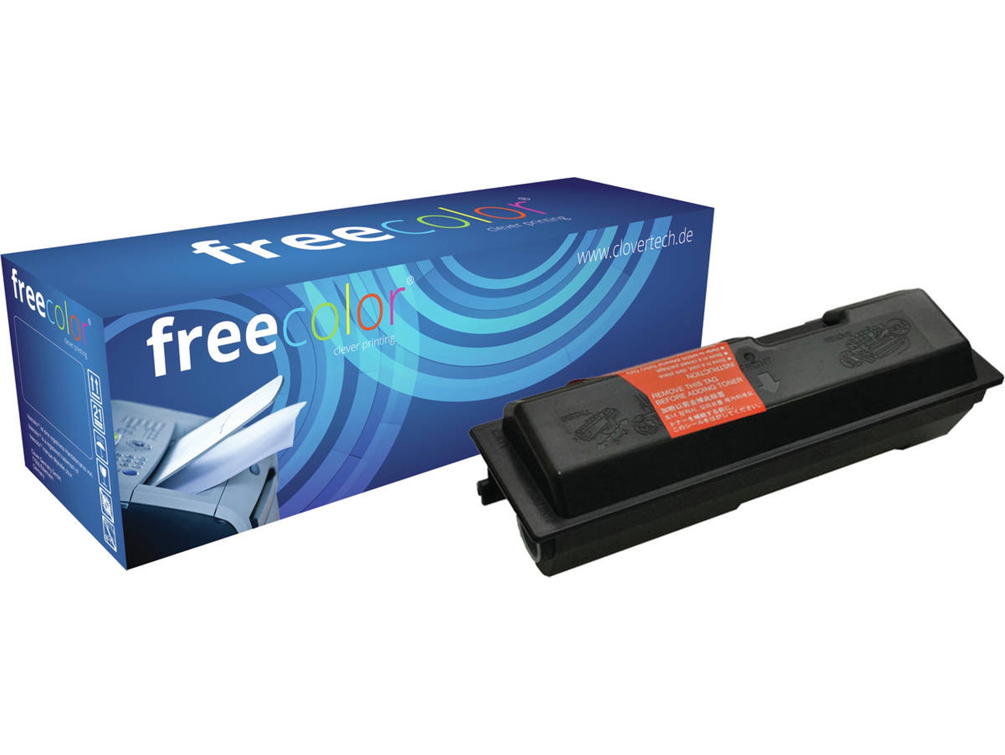 Cartuchos de tóner FREECOLOR TK170-FRC
