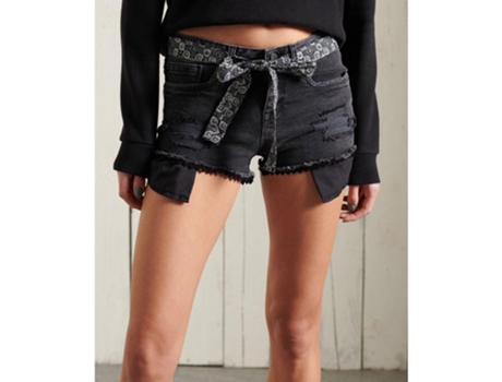Superdry Shorts Jeans Lace Hot
