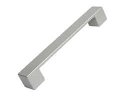 Tirador Para Muebles De Abs Distancia Entre Ejes De 160 Mm Acabado Cromado Mate Paquete De 24 Piezas
