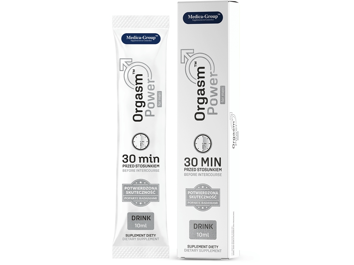 Orgasm Power For Men Drink 10 Ml para Uma Ereção Rápida Forte e Longa