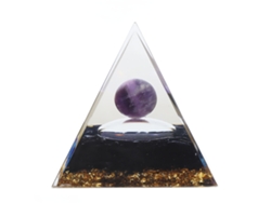 Pirámide de cristal de Tai Chi para la sanación y la reducción del estrés, 6 cm